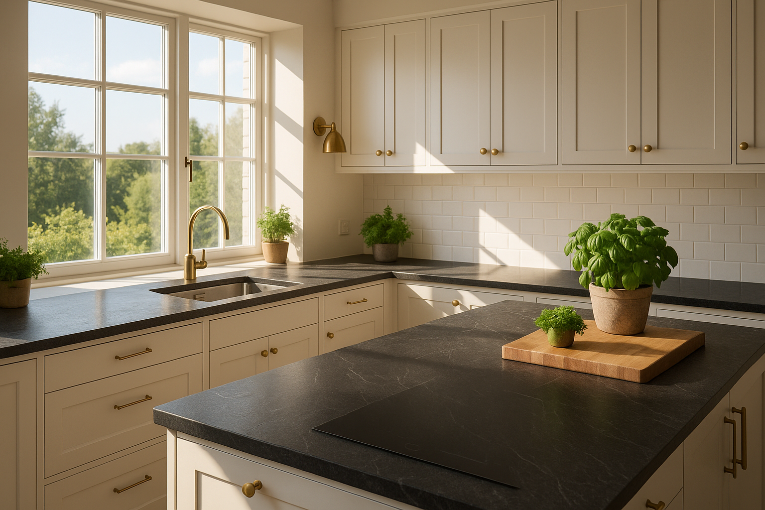 Granite kitchen worktops: durable style for everyday cooking
