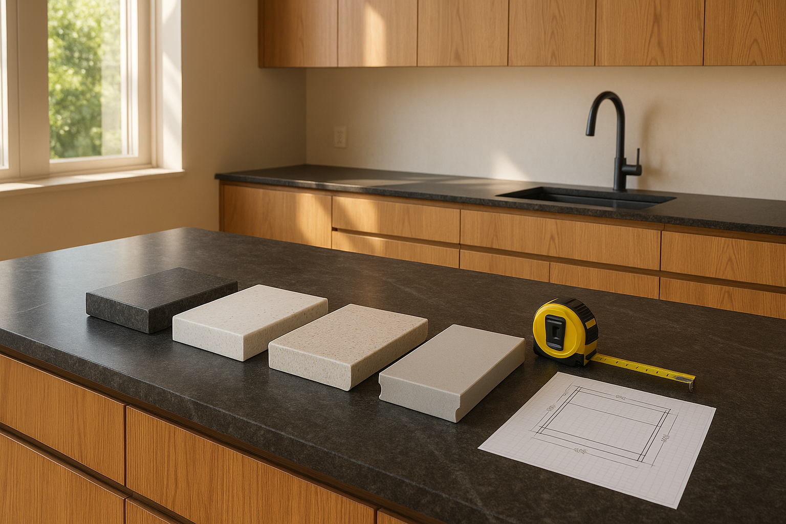 Granite kitchen worktops: a smart guide to beauty and durability