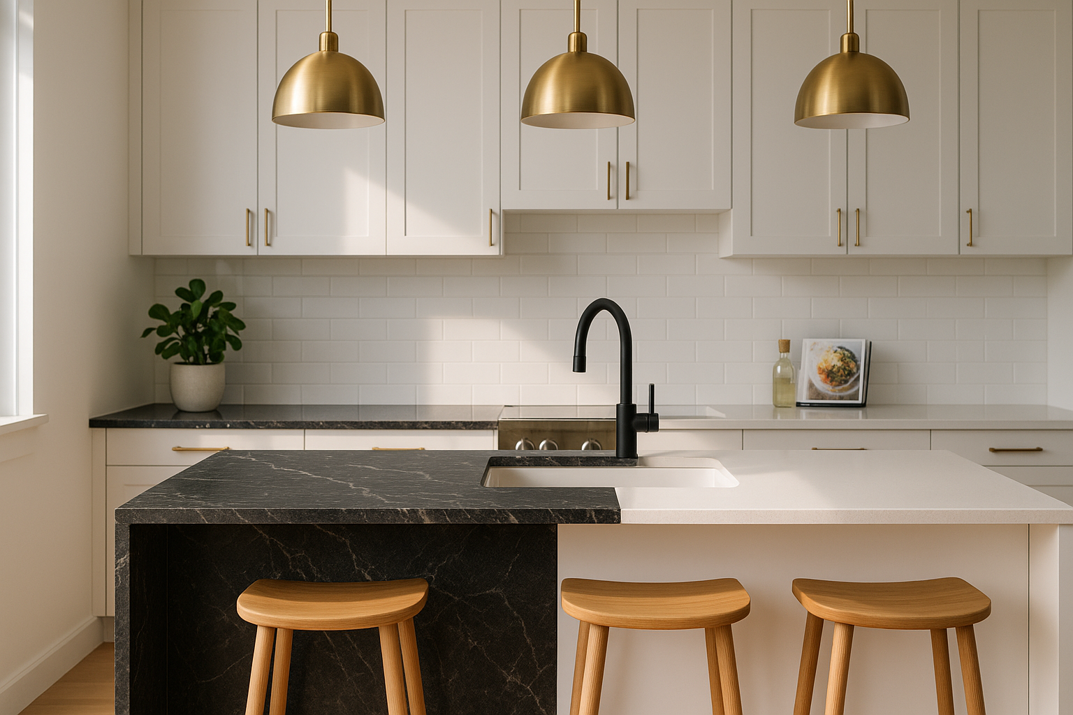 Granite kitchen worktops: is a white quartz worktop right for you?