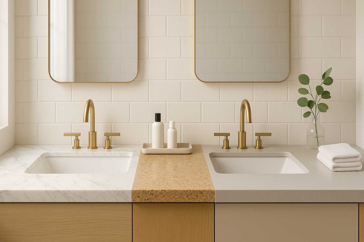 Bathroom Vanity Worktops: Find the Perfect Fit for Style and Splash-Proof Living
